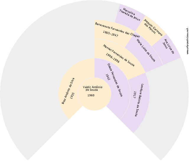  Gráfico de Ascendência