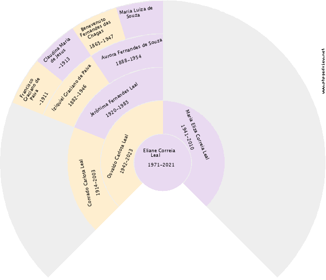 Edmilson Carneiro Gráfico de Ascendência