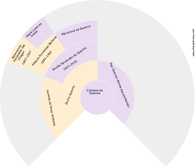 Soffia de Lima Cavalheiro Barbosa Gráfico de Ascendência
